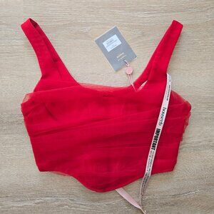 House Of Cb Red Women's Top